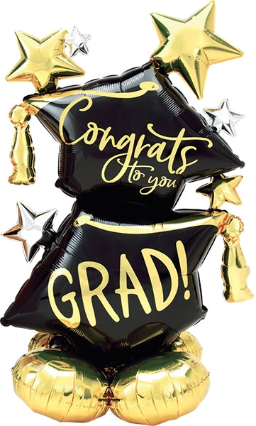 Congrats To You Grad 51" Foil Air-Fill Balloon, 1ct