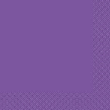 Servilletas para bebidas de color morado neón, 20 unidades