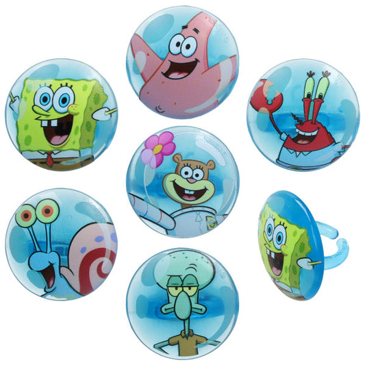 SpongeBob SquarePants Let's Hang Cupcake Rings
