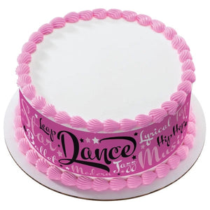 Dance Edible Cake Topper Image Strips