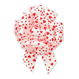 Red Hearts 5.5" Perfect Bow, 1ct