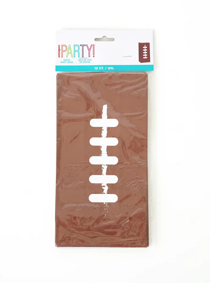 Kickoff Football Paper Party Bags, 10ct