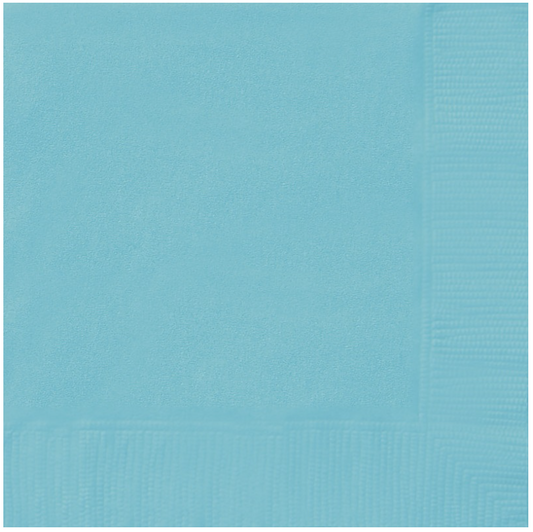 Terrific Teal Beverage Napkins, 20ct