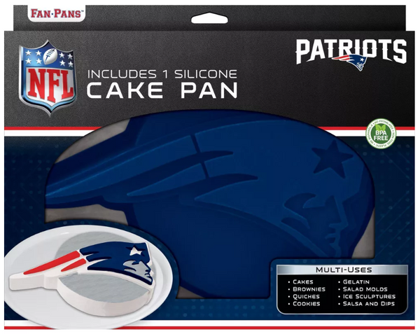 New England Patriots NFL Cake Pan, 1ct