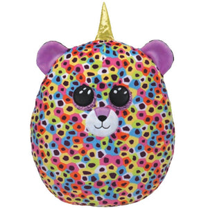 Leopard 10" Squish-a-Boo - Giselle, 1ct