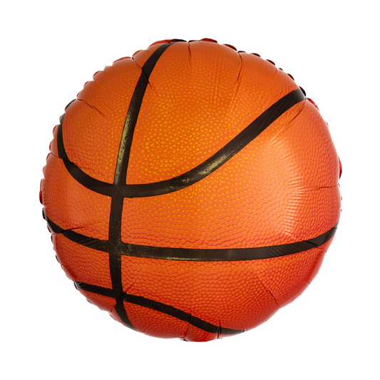18" Basketball Foil Balloon, 1ct