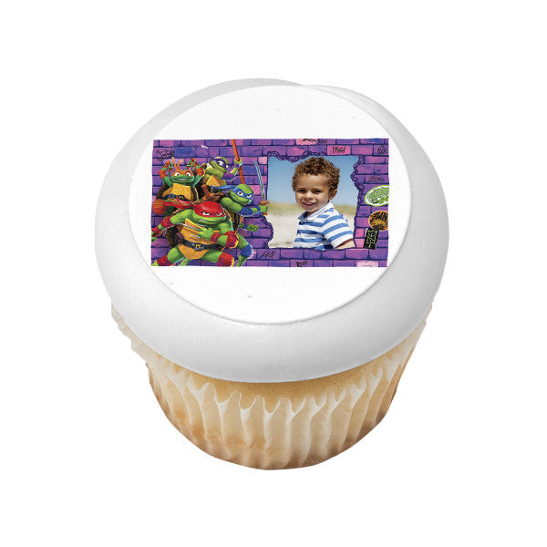 TMNT Mutant Mayhem Super Mutant Edible Cake Topper Image