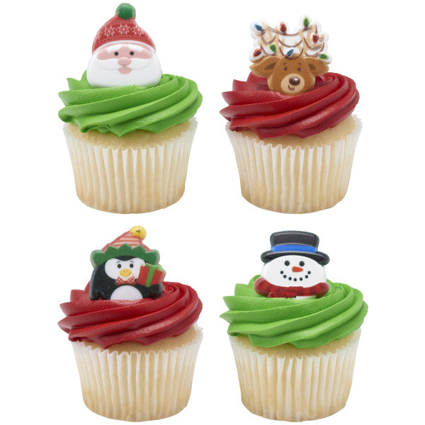 Holiday Icon Cupcake Rings