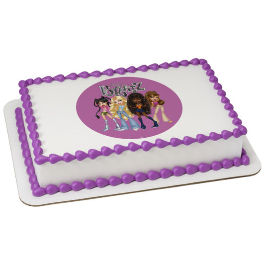 BRATZ Only BRATZ are BRATZ  Edible Cake Topper Image