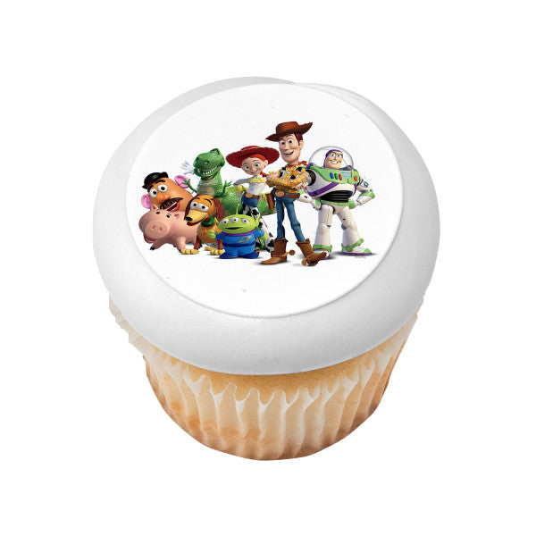Toy Story Group Edible Cake Topper Image
