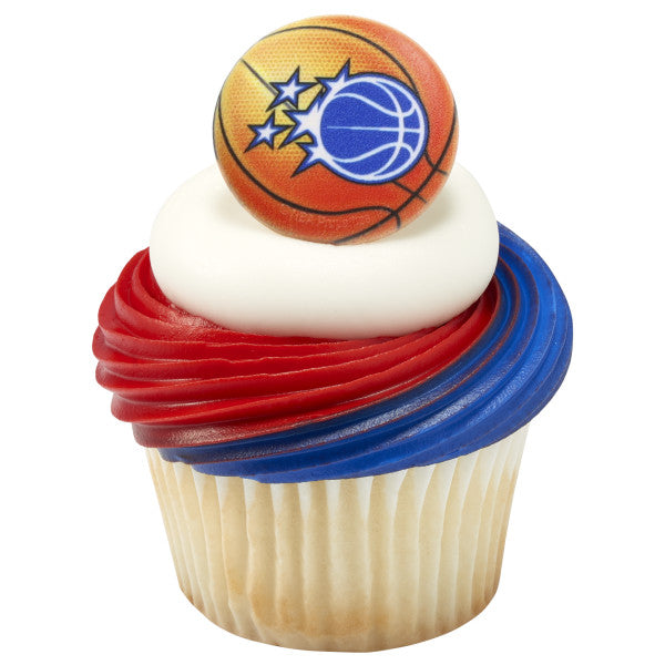 Anillos para cupcakes de los Philadelphia 76ers de la NBA