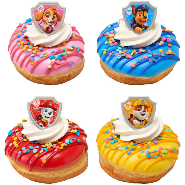 Paw Patrol Reporting for Duty Cupcake Rings
