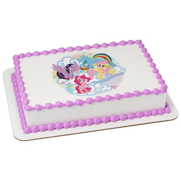 My Little Pony Dream Team Edible Cake Topper Image