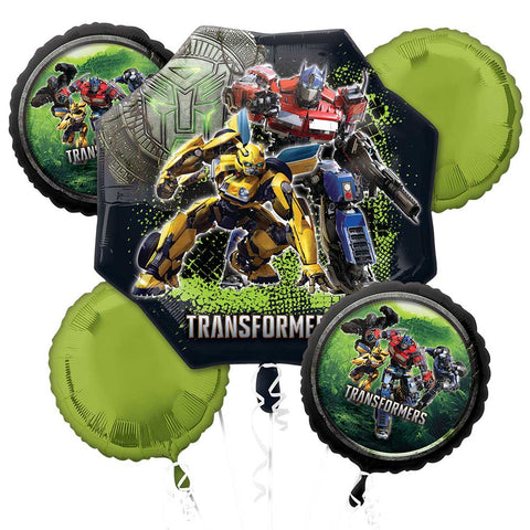 Transformers 5pc Balloon Bouquet