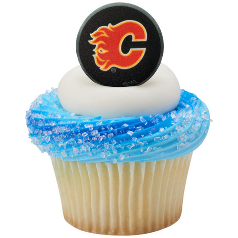 NHL Calgary Flames Cupcake Rings