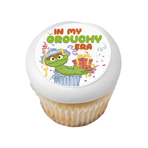 Sesame Sesame Street® Grouchy Era Edible Cake Topper Image