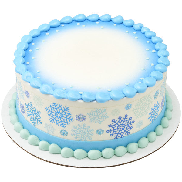 Winter Wonderland Edible Cake Topper Image Strips 3ct