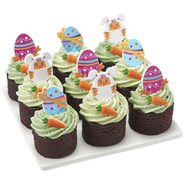 Egg-Cited for Easter  Cupcake Rings 12ct