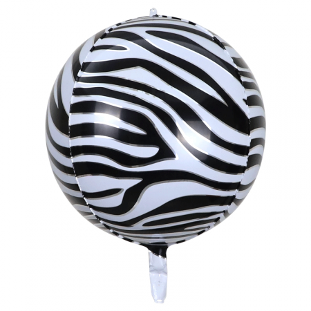 Zebra 16" Orbz Balloon, 1ct