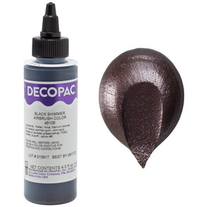 DecoPac Black Shimmer Premium Airbrush Color