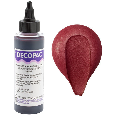 DecoPac Burgundy Premium Airbrush Color