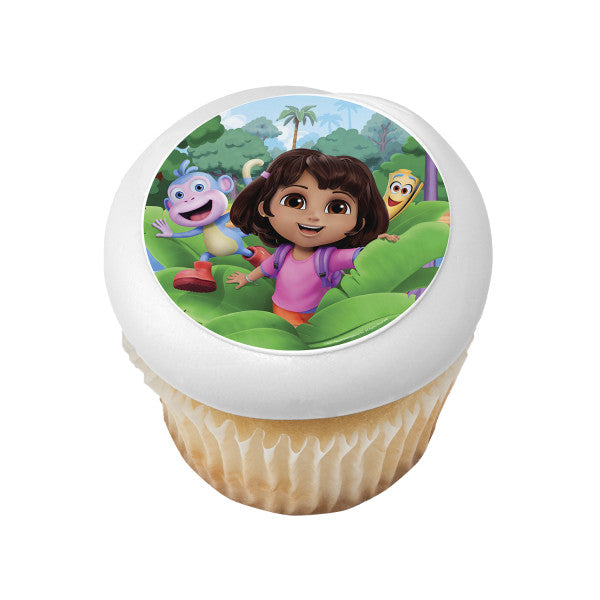 Imagen de adorno comestible para tarta de puntada