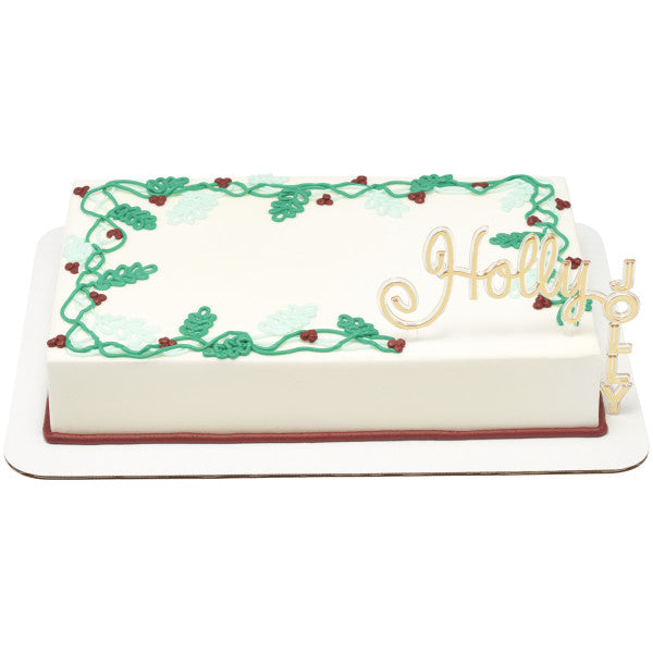 Holly Jolly Assortment Vertical Layon 4ct