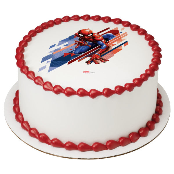 Marvel's Spider-Man Great Responsibility Edible Cake Topper Image
