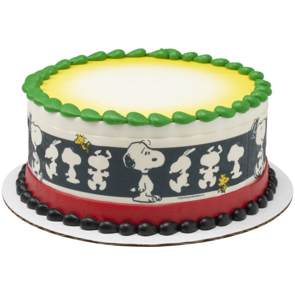 Peanuts® Snoopy® and Woodstock® Edible Cake Topper Image Strips 3ct