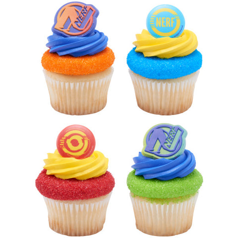 Nerf On Target! Cupcake Rings