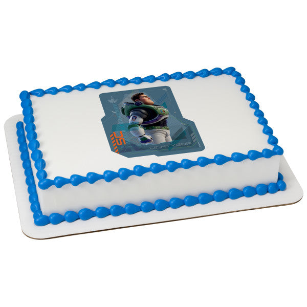 Lightyear Space Ranger Edible Cake Topper Image