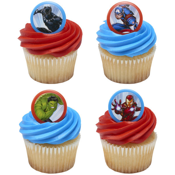 Anillos para cupcakes con araña y máscara de Marvel's Spider-Man™ 