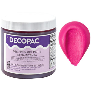 DecoPac Deep Pink Premium Paste Premium Paste Color