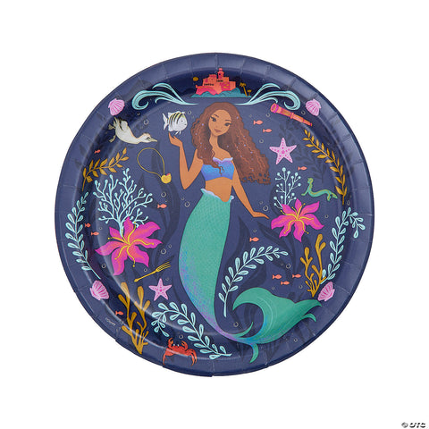 The Little Mermaid Round 9" Dinner Plates, 8ct