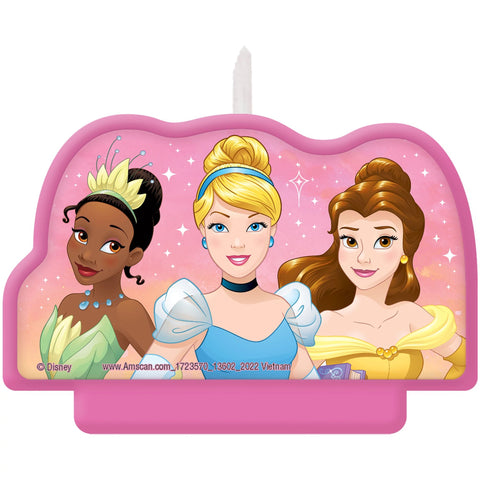 Disney Princess Birthday Candle, 1ct