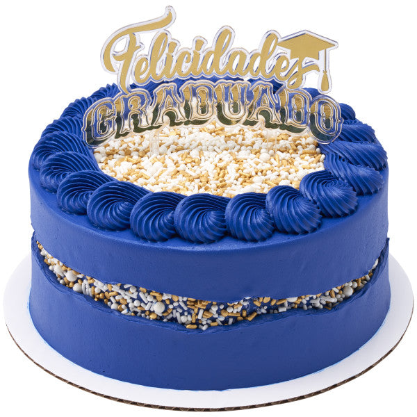 Felicidades Graduado Vertical Layon