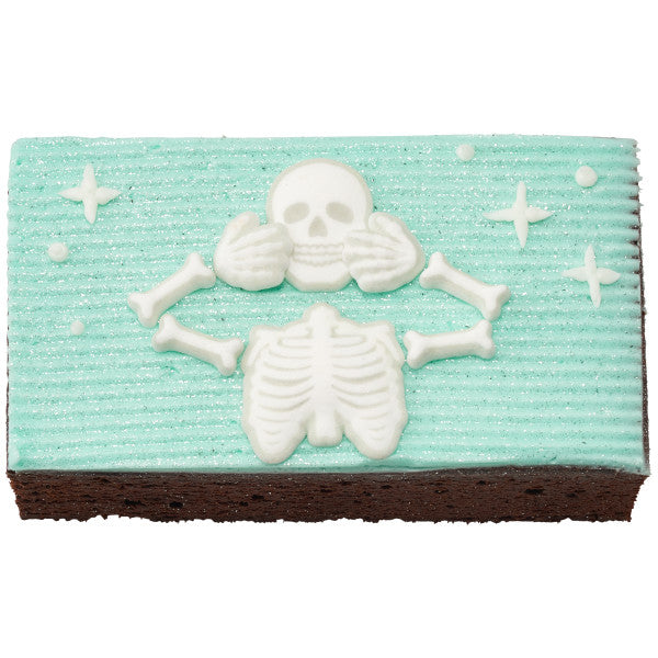 Decoraciones decorativas de huesos de esqueleto