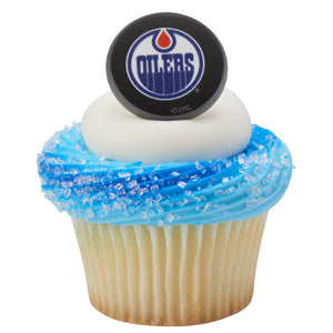 NHL Edmonton Oilers Cupcake Rings