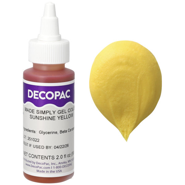Sunshine Yellow Made Simply™ Premium Gel Color