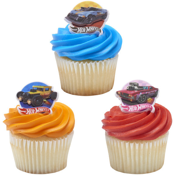 Hot Wheels™ Epic Stunt Cupcake Rings