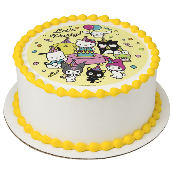 Imagen comestible para decoración de tarta del decimonoveno