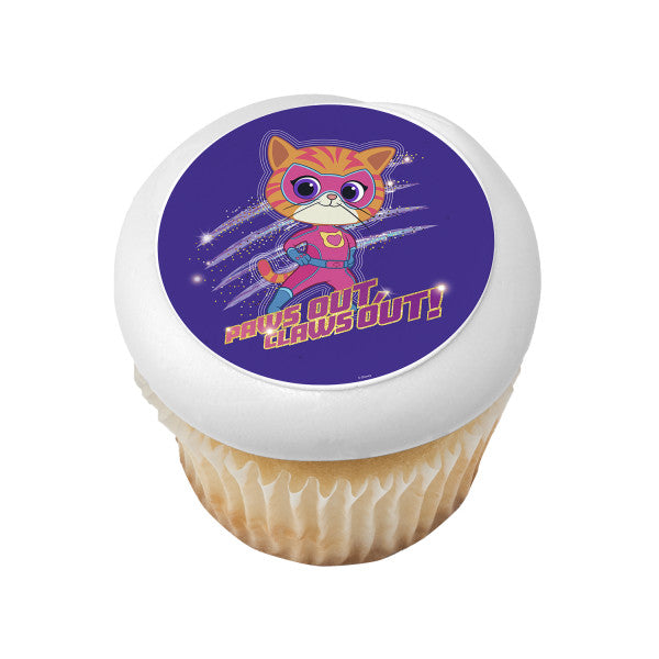 Disney Jr. Super Kitties Paws Out, Claws Out! Edible Cake Topper Image