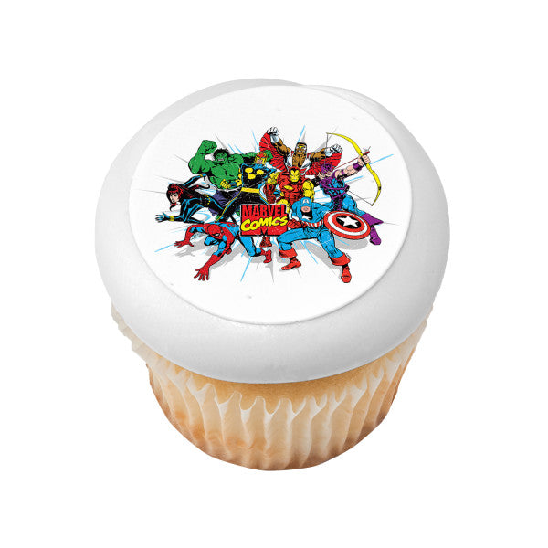 MARVEL Comics Originals Unite Edible Cake Topper Image