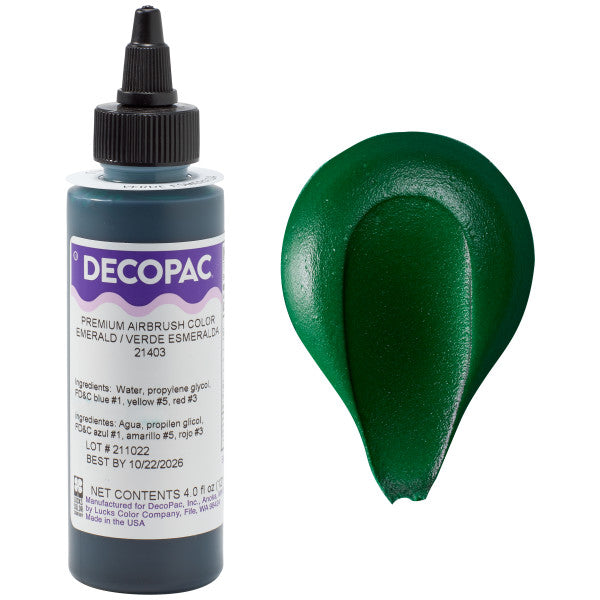 DecoPac Trend Airbrush Premium Airbrush Color Emerald