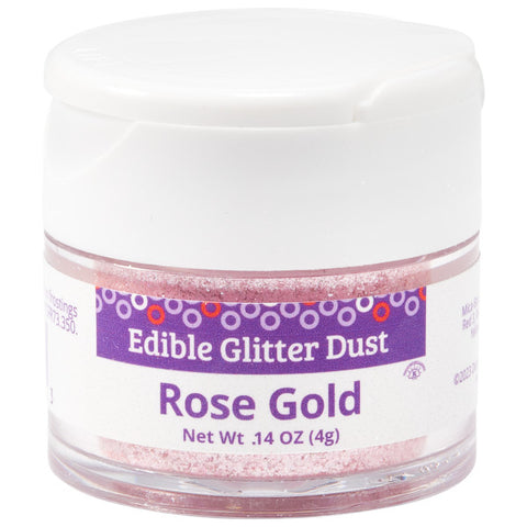 Rose Gold Dust Edible Glitter