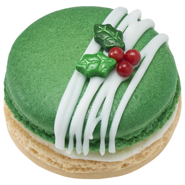 Holly Berries & Leaves Mix Sugar Candy Decorations