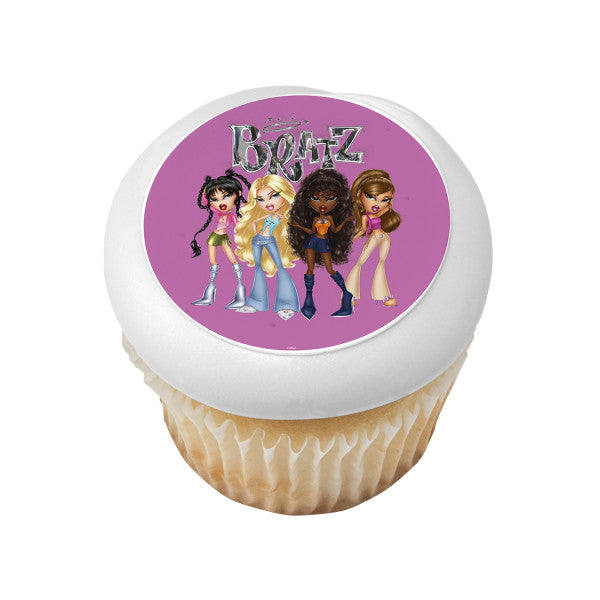 BRATZ Only BRATZ are BRATZ  Edible Cake Topper Image