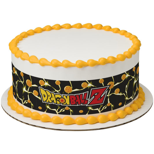 Dragon Ball Z Earth Dragon Balls  Edible Cake Topper Image Strips 3ct