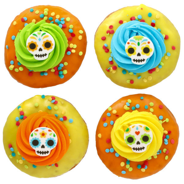 Day of the Dead Sweet Décor® Edible Decorations 12ct