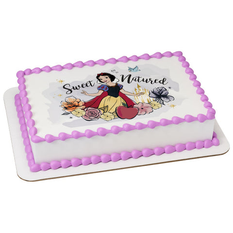 Princess Snow White Edible Cake Topper Image